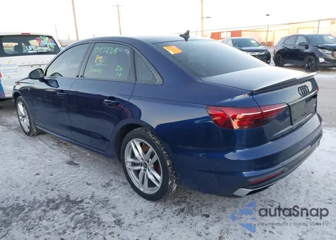 2021 Audi A4 Premium Plus 45 Tfsi S Line Quattro S Tronic из США, поврежденный, VIN WAUEAAF44MN012323